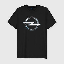 Мужская slim-футболка Opel classic theme