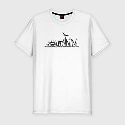 Мужская slim-футболка Аутсайдеры