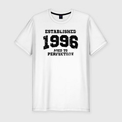 Мужская slim-футболка Основана в 1996 году и доведена до совершенства