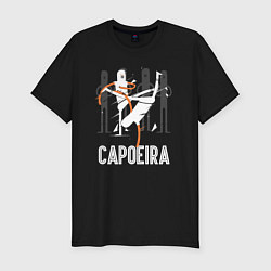 Мужская slim-футболка Capoeira - contactless combat