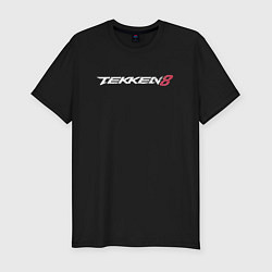 Мужская slim-футболка Tekken 8 - логотип