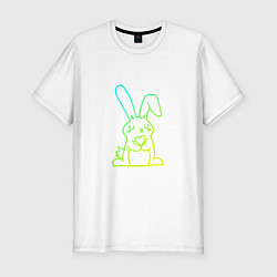 Футболка slim-fit Love - Rabbit, цвет: белый