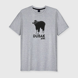 Футболка slim-fit Dubak pzdc, цвет: меланж