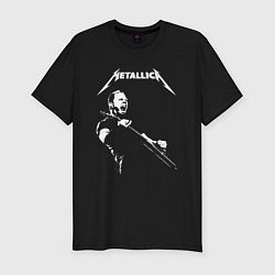 Футболка slim-fit James Hetfield, цвет: черный