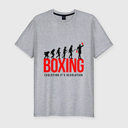 Мужская slim-футболка Boxing evolution