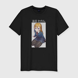 Футболка slim-fit Канон Сибуя - Love Live Superstar, цвет: черный