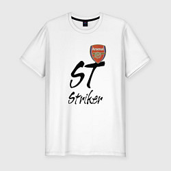 Футболка slim-fit Arsenal - London - striker, цвет: белый