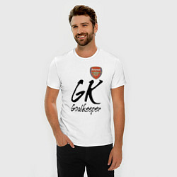 Футболка slim-fit Arsenal - London - goalkeeper, цвет: белый — фото 2