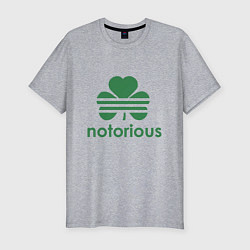 Футболка slim-fit Notorious - Ireland, цвет: меланж