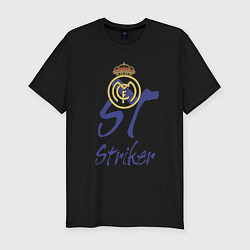 Мужская slim-футболка Real Madrid - Spain - striker