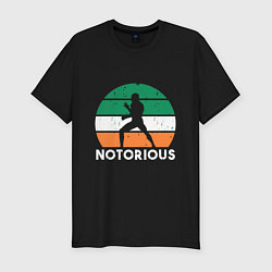 Футболка slim-fit Notorious fight, цвет: черный