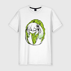 Мужская slim-футболка Капуста-Нахида