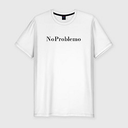 Мужская slim-футболка NoProblemo