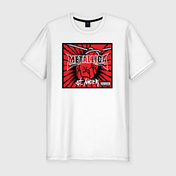 Футболка slim-fit Metallica St Anger, цвет: белый