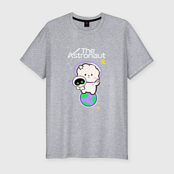 Футболка slim-fit The Astronaut - Jin, цвет: меланж