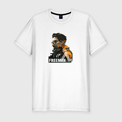 Мужская slim-футболка Freeman hl2