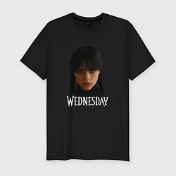 Мужская slim-футболка Уэнсдэй Wednesday