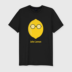 Мужская slim-футболка John Lemon