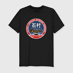 Мужская slim-футболка Мертвый космос Ишимура Ори