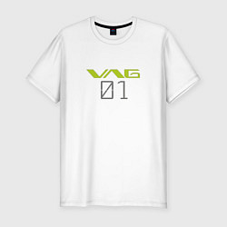 Мужская slim-футболка VAG Evangelion style