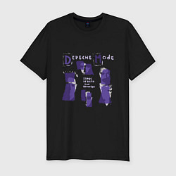 Мужская slim-футболка Depeche Mode songs of faith and devotion