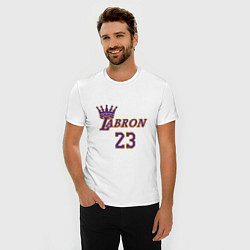 Футболка slim-fit King Labron, цвет: белый — фото 2