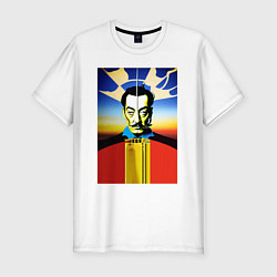 Мужская slim-футболка Salvador Dali: Fantasy Art