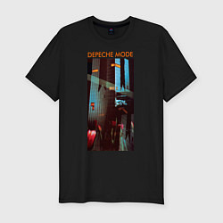 Футболка slim-fit Depeche Mode: Poster, цвет: черный