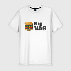 Мужская slim-футболка Big VAGodroch