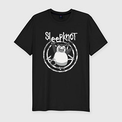 Футболка slim-fit Sleepknot, цвет: черный