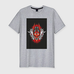 Мужская slim-футболка Три маски они