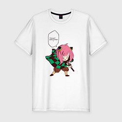 Футболка slim-fit Peanut breathing, цвет: белый