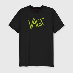 Мужская slim-футболка VAG Tag
