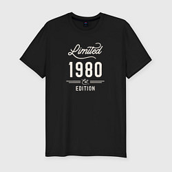 Мужская slim-футболка 1980 ограниченный выпуск