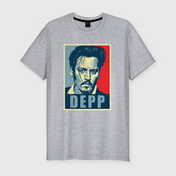 Мужская slim-футболка Depp
