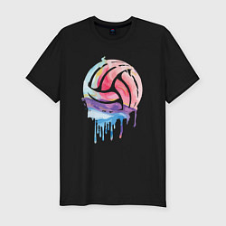 Мужская slim-футболка Ball in color
