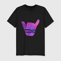 Мужская slim-футболка Yamaster Gradient