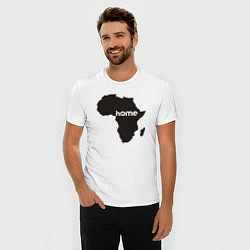 Футболка slim-fit Africa home, цвет: белый — фото 2