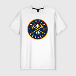 Мужская slim-футболка Denver Nuggets