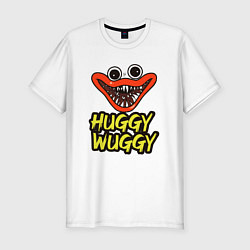 Мужская slim-футболка Радостный Хагги Вагги