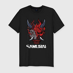 Футболка slim-fit Samurai logo, цвет: черный