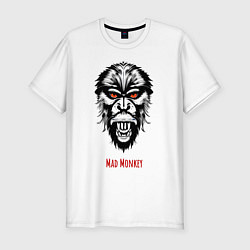 Мужская slim-футболка Mad monkey