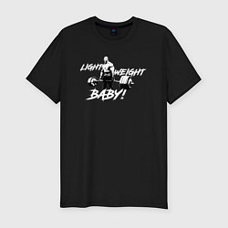 Футболка slim-fit Yeah buddy light weight, цвет: черный