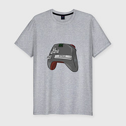 Мужская slim-футболка Геймпад ПК-Боярина