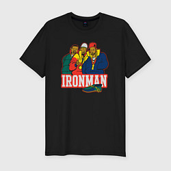Футболка slim-fit Ironman, цвет: черный