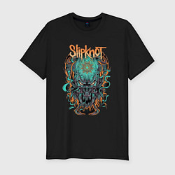 Мужская slim-футболка Ктулху slipknot