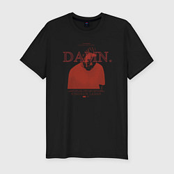 Футболка slim-fit Kendrick Lamar DAMN album, цвет: черный