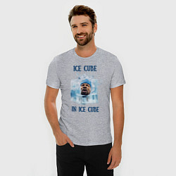 Футболка slim-fit Ice Cube in ice cube, цвет: меланж — фото 2