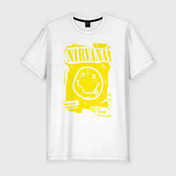 Футболка slim-fit Nirvana theater, цвет: белый