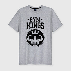 Мужская slim-футболка Gym kings